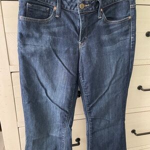 GAP Long & Lean dark wash bootcut Jeans